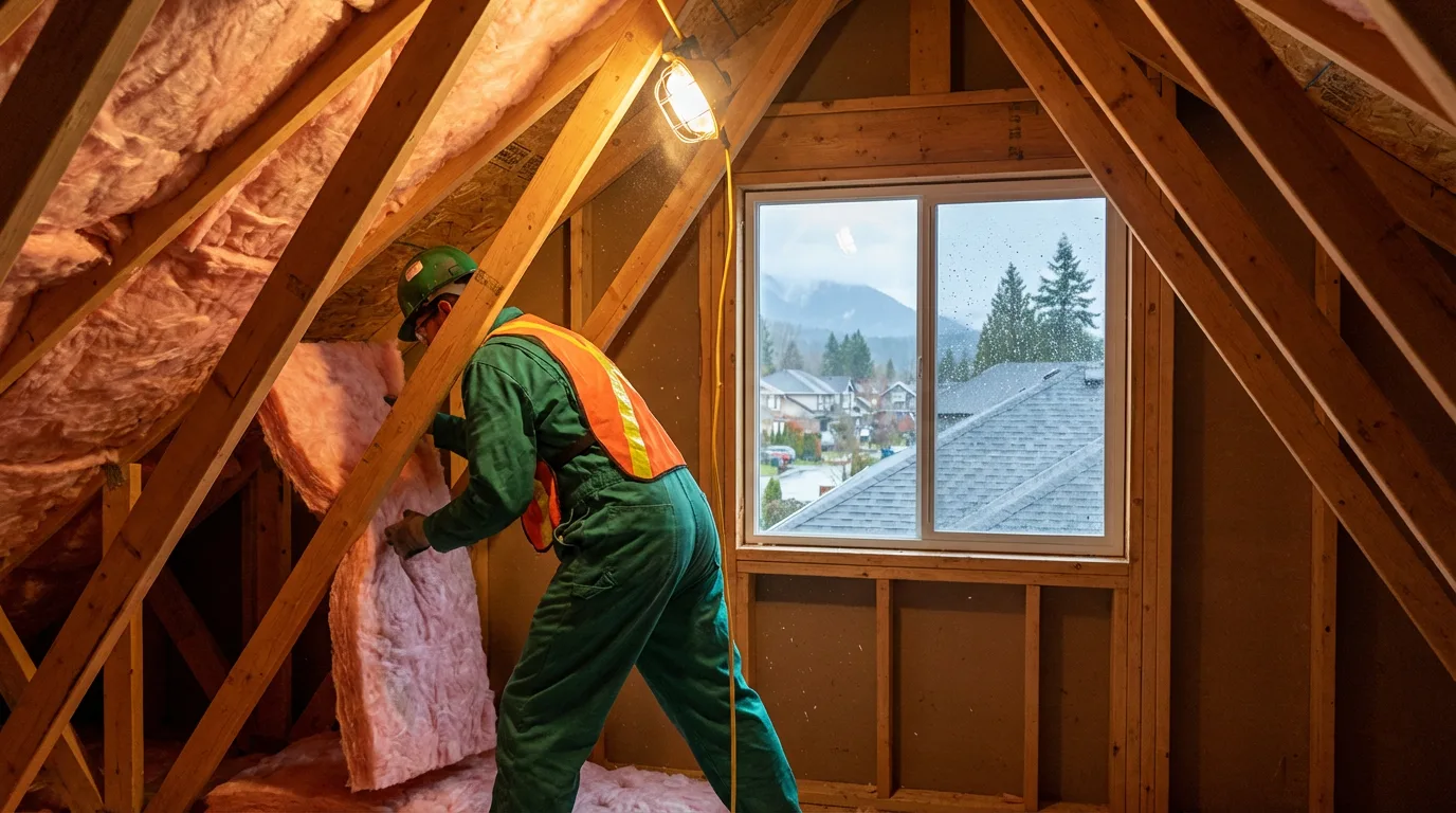 Attic Insulation and Your Roof - Energy Savings for Port Coquitlam Homes